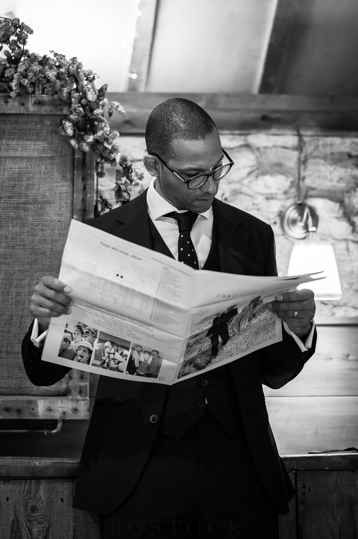 'On the Day' Edition - Wedding Newspaper